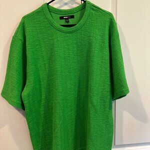 Textured Short Sleeve Tee - Green